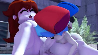 -Their Sexy Bodies Rubbing Against Each Other- FFF