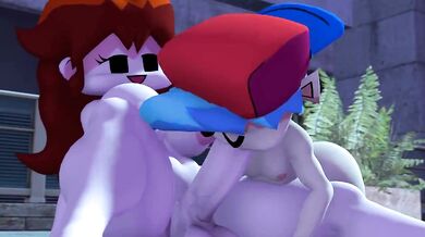 -Their Sexy Bodies Rubbing Against Each Other- FFF