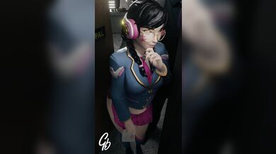 Dva and the Academy Slut [4K]