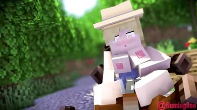 Unleashing the Hentai Beast in a Steamy Commissioned Work with Flamingoes