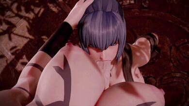 This is a compilation of Leona and Orochi doing it, but with added heat!