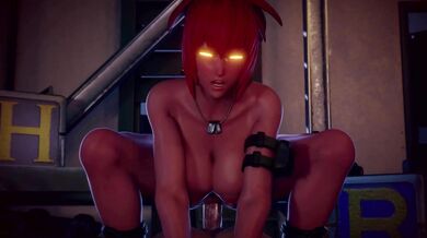 This is a compilation of Leona and Orochi doing it, but with added heat!