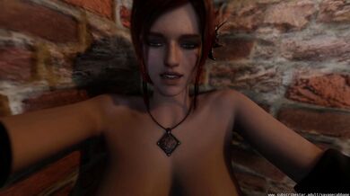 Savagecabbage, Triss offers to show the goods, but first she wants you to eat her out in the forest
