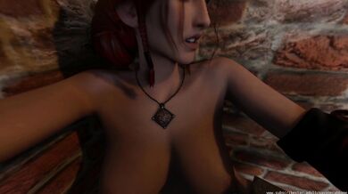 Savagecabbage, Triss offers to show the goods, but first she wants you to eat her out in the forest