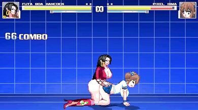 Futa, Boa and Hancock vs Pixel and Inma in a Lustful Fun Battle!