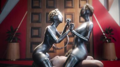 Lustful Lesbian Love Between Two Voluptuous Ballerinas in Ultra High Definition