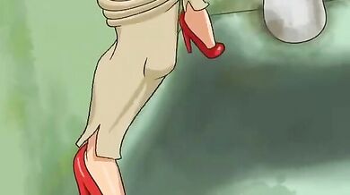 Supermans Girlfriend Lois Lane in the Bathroom (Uncensored)