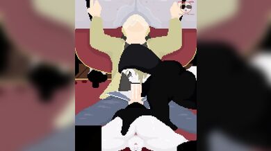 I cant believe I just watched a whole short porn video of Dimitrescu having sex with different women, and it was all so hot and steamy!