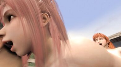 Barely legal Momiji from DOA gets fucked by a gang of sexy futa dolls in this hot hentai porn video!
