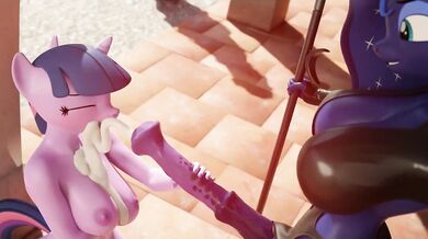 [Erotic] [Luna] X [My Little Pony] Twilight kneel hj