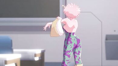 Mina, Ashido and Eijiro Kirishima in a steamy love triangle! Animation~!