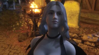 Sexy Vampiress Meets Hot Werewolf at Hentai Halloween Bash