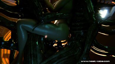 Strapon-Enhanced Alien Double Penetration Cowgirl: An Intimate Encounter With Nest Labs Technology