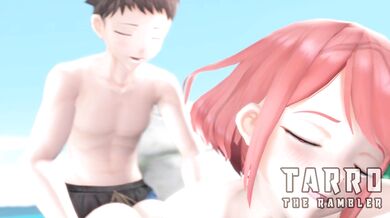 Pyra and Rex fuck on the beach in a wild sexual encounter