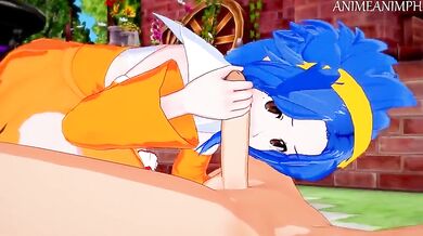 A Tale of a Sexy Fairy with Leaf-Like Ears and a Garden of Blissful Orgasms