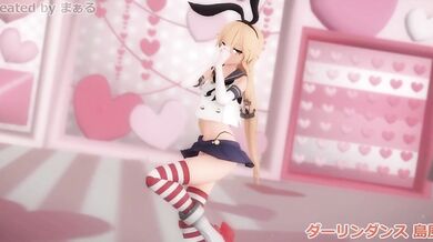 Breaking the waves with my darling dance - MMD R18 Maaru