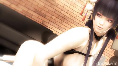 Busty Nyotengu gets naughty in a sexy photoshoot!