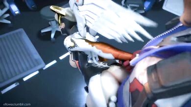 SOLDIER 76 BREAKS HIS RIFLE INSIDE MERCY’S TIGHT ASSEMBLAGE, DELIVERING A PULSE-POUNDING PORNOGRAPHIC EJACULATION