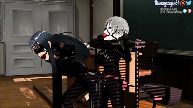 Tokyos Best BDSM Scene: Uzaki and Nagatoro, Two Submissives Getting Kinky Punishments