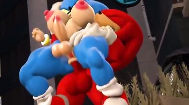 Sonic and Knuckles Gender Bender - BlackChaos64