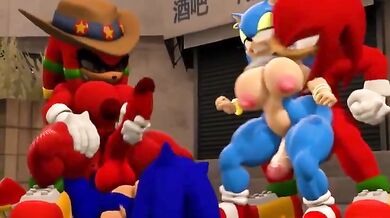 Sonic and Knuckles Gender Bender - BlackChaos64