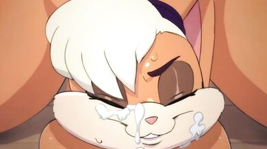 Lola the Rabbit and Bunny the Orange Peels Hot Sexcapade in the Kitchen!