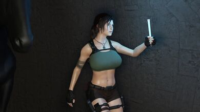 Rewritten: Mature Lara in Horse Stable - 1st (Abandoned)