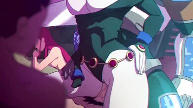 Batgirls Secret Four-Way with Robin, Starfire and Beast Boy