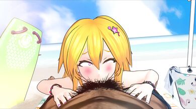 Mom and son share a special moment in the bathroom