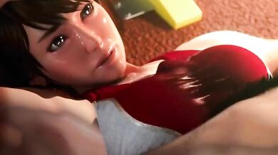 Mega-Boobed MILF Banged Hard by Jocks in the Bedroom