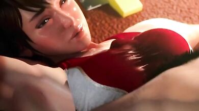 Mega-Boobed MILF Banged Hard by Jocks in the Bedroom