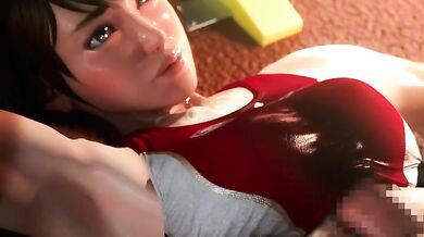 Mega-Boobed MILF Banged Hard by Jocks in the Bedroom