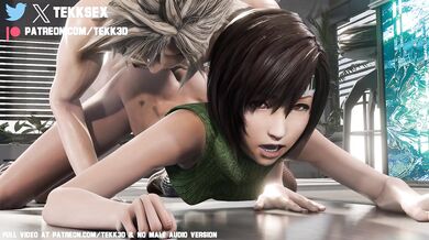 Jungle Seduction with Yuffie, the Adventurous Mounted Huntress