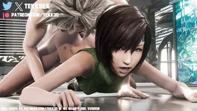 Jungle Seduction with Yuffie, the Adventurous Mounted Huntress