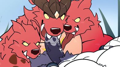 League of Legends - Volibear and Nasus, A Lane Topping Hentai Video