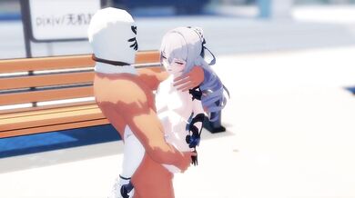 Marias Bronya Bench Sex Dance