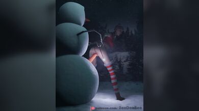 The Sexy Christmas Witch and Her Naughty Elf