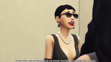 Sims 4 players gather for a spooky Halloween special where they dress up and get naughty, late into the night