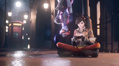 Lesbian Overwatch Fans Get Hot and Heavy in a 30-Minute Makeout Session