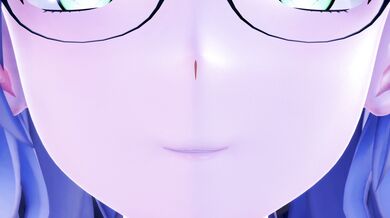 Uncensored - Naughty Bunny No 1 Rides Glasses-less on a Mosaic Bed