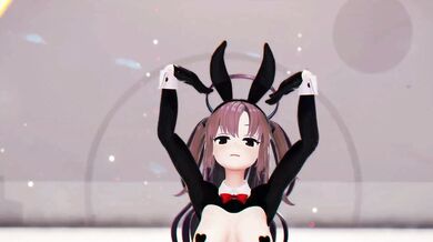 Sexy Teddy Bear Hunt: Yuuka and the Blue Archive Hentai Dance!