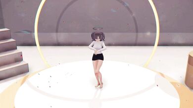 Sexy Teddy Bear Hunt: Yuuka and the Blue Archive Hentai Dance!