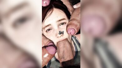 Two Jedi Knights clash in a fiery sexual battle with their new apprentices, while being watched by an evil Sith Lord!