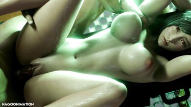 Sexual Tension Heats Up as Tifa and Mako Enter a Naughty Anime World