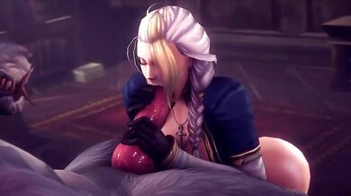 MILF Ass Blindfolded - Jaina x Worgen