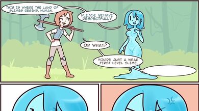 Slippery Slide Down the Slime Cavern!