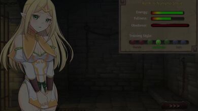 The Elven Conqueror: Faye, the Female Domme in a Dungeon Scene