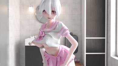 Busty Body in the Bathroom
