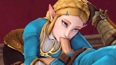 Zelda Gives Link An Oral Reward[4k]
