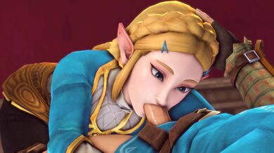 Zelda Gives Link An Oral Reward[4k]